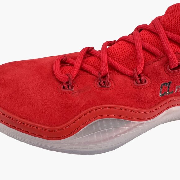 Christian Louboutin Arpoador Red Drawstring Sock Sneakers Size 41 US 11 Women 65 - Picture 9 of 15